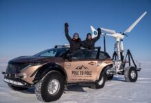 الرحلة الاستكشافية الممتدّة بين قطبي الأرض من الشمالي للجنوبي بسيارة نيسان ARIYA الكهربائية
